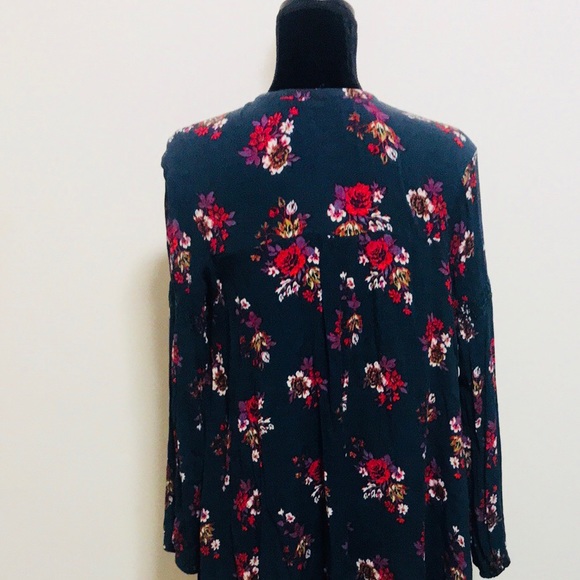 Free People Floral Jade Swing Tunic Dress - Picture 7 of 9